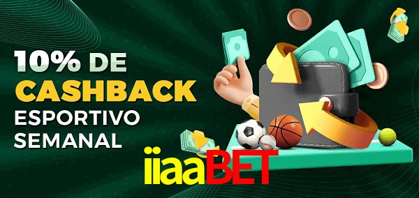 10% de bônus de cashback na iiaabet